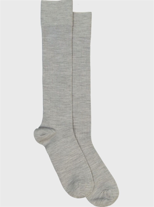 MRS. HOSIERY MERINO KNEE-HIGH LIGHT GREY